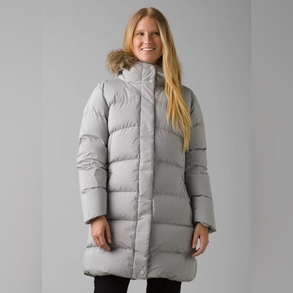 Prana Jackets & Blazers - Prana Kromata Long Jacket, silver spray heather